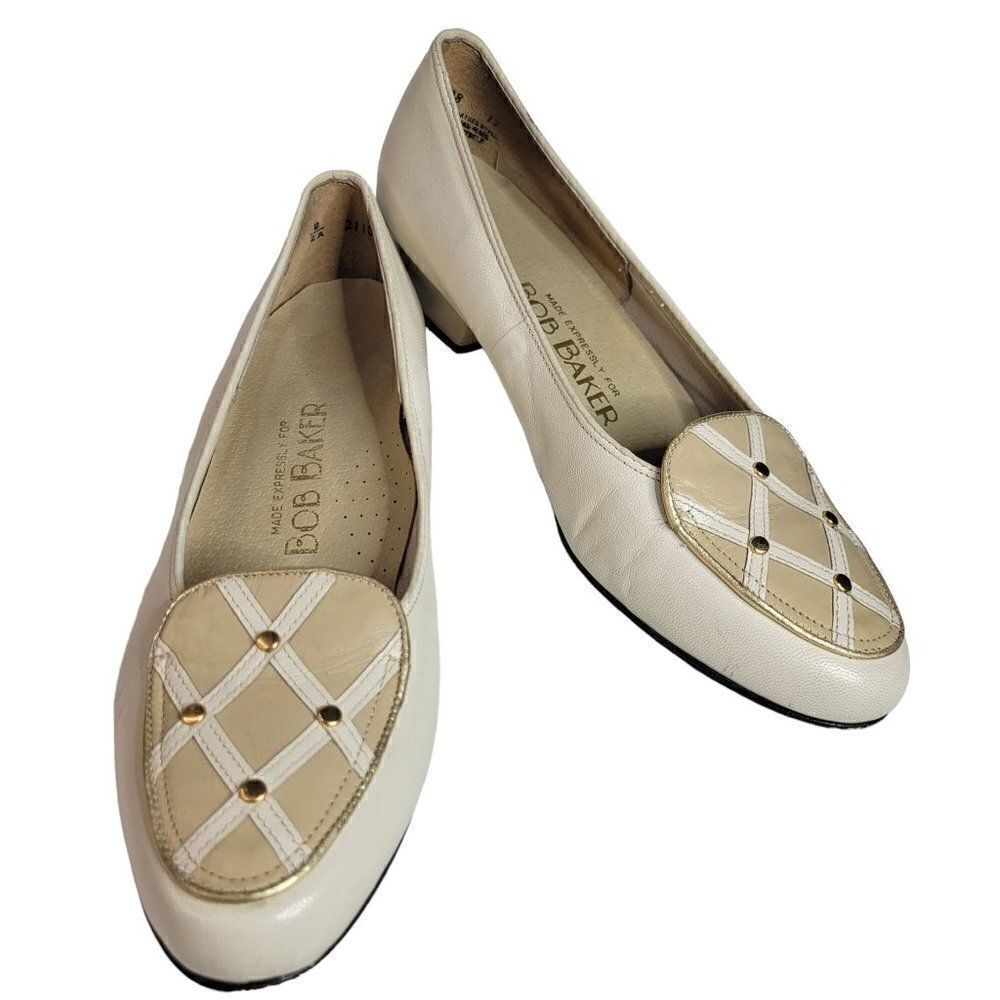 Bob Baker Ivory Leather Shoes (Size 7)